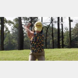 連続写真はこちらから（Ｃ）日刊ゲンダイ