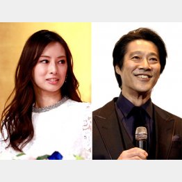 北川景子（左）と堤真一は兵庫生まれ（Ｃ）日刊ゲンダイ
