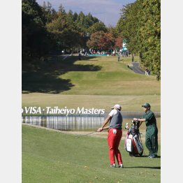 大幅なコース改造が行われた三井住友VISAマスターズ会場（Ｃ）日刊ゲンダイ