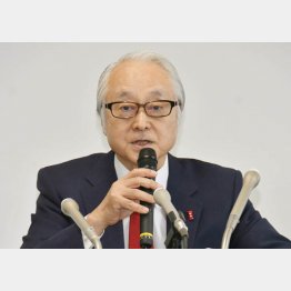 日本郵政グループの長門正貢社長（Ｃ）日刊ゲンダイ