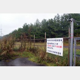 イージス・アショア配備予定地（Ｃ）日刊ゲンダイ