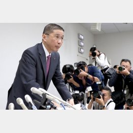 どうする？西川社長（Ｃ）日刊ゲンダイ