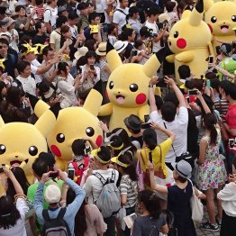 大人気のポケモン（Ｃ）日刊ゲンダイ