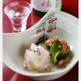 合う酒＝日本酒（Ｃ）日刊ゲンダイ