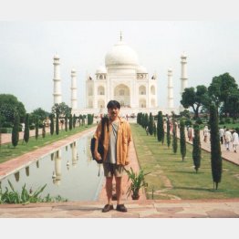 インドにカレー修行（本人提供）