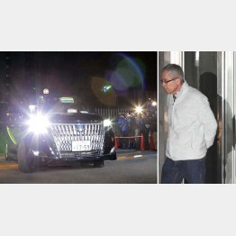 怒り心頭か（拘置所を出てタクシーで病院へ向かったケリー被告）／（Ｃ）共同通信社