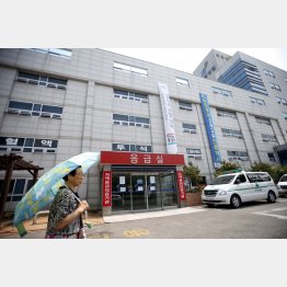 加入者の自己負担は２～６割（韓国ソウルの病院）／（Ｃ）ロイター