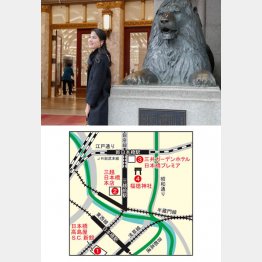 三越前で待ち合わせ（Ｃ）日刊ゲンダイ