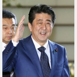 安倍首相（Ｃ）共同通信社