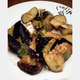 なすのにんにく炒め（Ｃ）日刊ゲンダイ