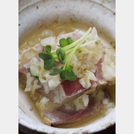 合う酒＝日本酒（Ｃ）日刊ゲンダイ