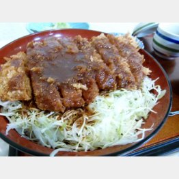 ソースカツ丼（Ｃ）日刊ゲンダイ