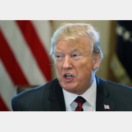 トランプ大統領（Ｃ）ロイター