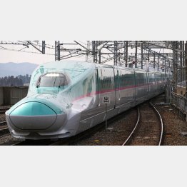 目標は「４時間の壁」（ＪＲ東日本の東北新幹線Ｅ５系）／（Ｃ）共同通信社