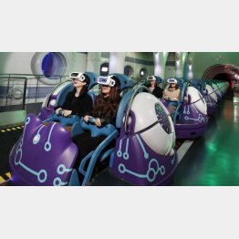 ＵＳＪの「ファイナルファンタジー（ＦＦ）」の世界を味わえるアトラクション（Ｃ）共同通信社