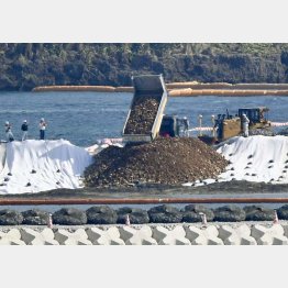 石材業界から「高すぎる」との指摘も（Ｃ）共同通信社