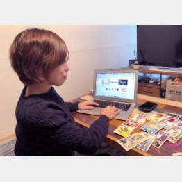 「ココナラ」にスキルを出品しているタロット占い師の林知佳さん（Ｃ）日刊ゲンダイ