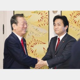 国民と自由が合流へ協議（Ｃ）共同通信社