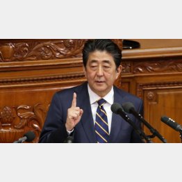 内政も外交も嘘デタラメのオンパレード（Ｃ）日刊ゲンダイ