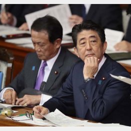 厚顔コンビ（Ｃ）日刊ゲンダイ