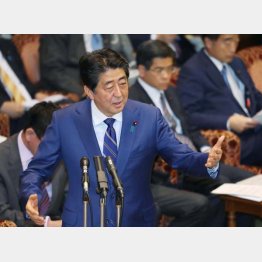 国会に降臨（Ｃ）日刊ゲンダイ