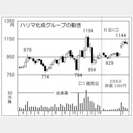 ハリマ化成グループ（Ｃ）日刊ゲンダイ
