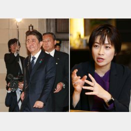 大事な会見場で、するべき質問をしてくれる東京新聞の望月衣塑子記者（Ｃ）日刊ゲンダイ