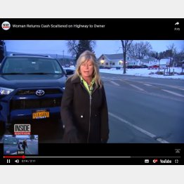 （「インサイド・エディション」のユーチューブから）