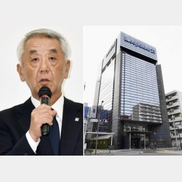 追いつめられるレオパレス２１の深山社長（Ｃ）共同通信社