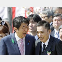 番組でバトルした２人だったが…（Ｃ）日刊ゲンダイ