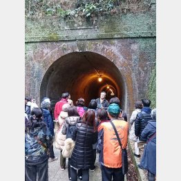 静岡県静岡市、藤枝市の「宇津ノ谷明治トンネル」／（提供写真）