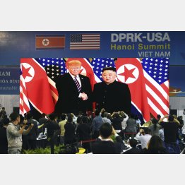 世界のメディアが取材攻勢（Ｃ）共同通信社