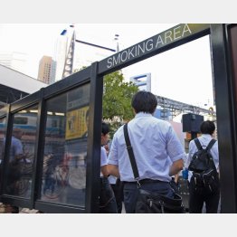 喫煙所設置は当然の施策（Ｃ）日刊ゲンダイ