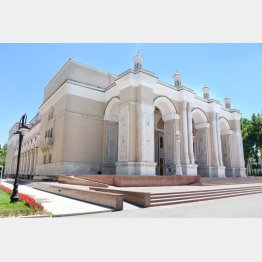 日本人捕虜が建築に貢献した「ナボイ劇場」（Ｃ）共同通信社