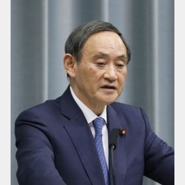 菅官房長官（Ｃ）共同通信社