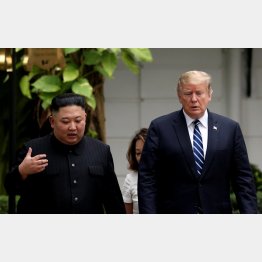 米朝会談事実上の決裂直後に発表（Ｃ）ロイター／Leah Millis 　