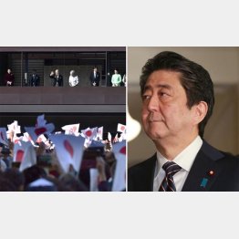 「新天皇即位」も政治利用（Ｃ）共同通信社