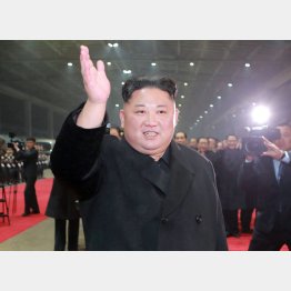 帰国した金正恩朝鮮労働党委員長（Ｃ）ロイター