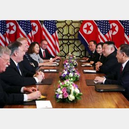 和やかに見えた初日から一転…（Ｃ）ロイター