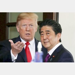 ますますトランプ米大統領との親密さに…（Ｃ）ロイター＝共同