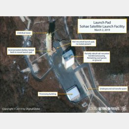 東倉里のミサイル発射発射場（Ｃ）ロイター