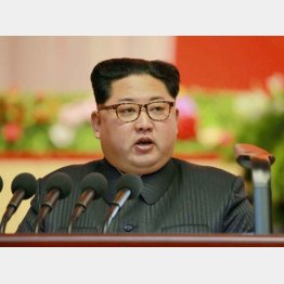 金正恩委員長（コリアメディア提供・共同）