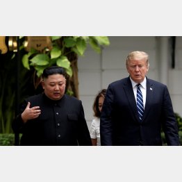 歩調が合わず（米朝首脳会談）／（Ｃ）ロイター
