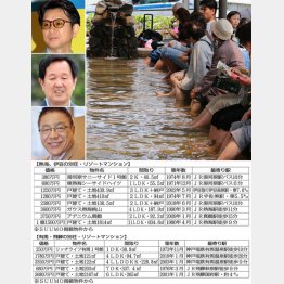 熱海（写真右）に移住もいい。左は上から、藤井フミヤ、石川敏男、梶原しげるの３氏／（Ｃ）日刊ゲンダイ