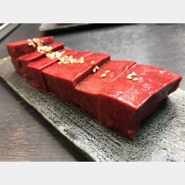 レバぶつ焼き（提供写真）