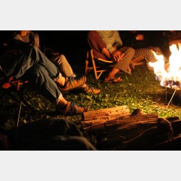 キャンプも注意が必要（写真はイメージ）