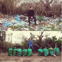 バイロンさんのフェイスブックから（Ｃ）日刊ゲンダイ