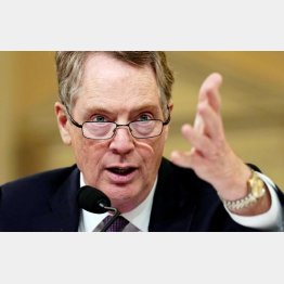 日米交渉に意欲マンマン（ライトハイザー米通商代表）／（Ｃ）ロイター＝共同