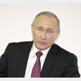 プーチン大統領（Ｃ）日刊ゲンダイ