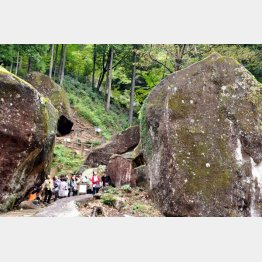 巨石群（提供写真）